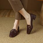 Exquisite Handcrafted Leather Women's Shoes: Elegance Meets Luxury Quality(EdslG388)