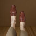 Exquisite Handcrafted Genuine Leather Women's Shoes: Luxury, Elegance & Craftsmanship(EdslG387)