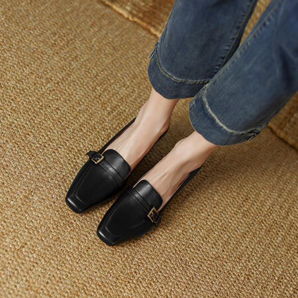 Exquisite Handcrafted Genuine Leather Women's Shoes: Luxury, Elegance & Craftsmanship(EdslG387)