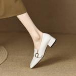 Handcrafted Luxurious Leather Women's Shoes of Exquisite Quality(EdslG423)