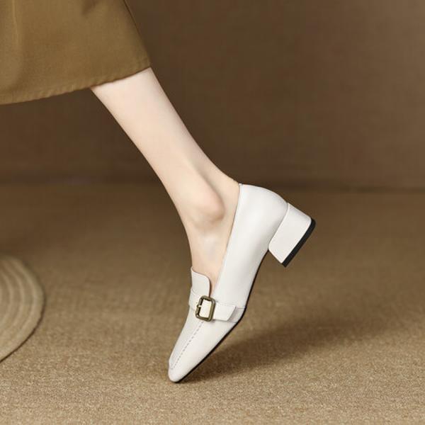 Handcrafted Luxurious Leather Women's Shoes of Exquisite Quality(EdslG423)