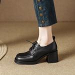 Handcrafted Luxury Leather Women's Shoes for Elegant Style(EdslG431)