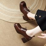 Exquisite Handcrafted Leather Women's Shoes for Elegance(EdslG431-1)