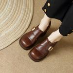 Handcrafted Genuine Leather Women's Shoes: Luxury & Elegance(EdslG432-1)