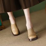 Exquisite Handcrafted Leather Women’s Shoes – Luxury Elegance(EdslG441)