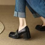 Elegant Handmade Genuine Leather Women's Shoes: Luxury Craftsmanship & Quality(Edsl2339)