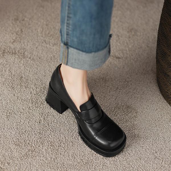 Handcrafted Genuine Leather Women’s Shoes: Elegant Luxury with Exquisite Craftsmanship(EdslG2302)