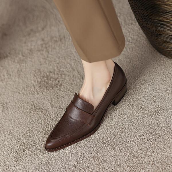 Handcrafted Luxury Leather Women's Shoes – Elegant Craftsmanship & Premium Quality(EdslG2306)