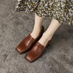 Handcrafted Genuine Leather Women's Shoes: Luxurious Elegance.(EdslG2327)