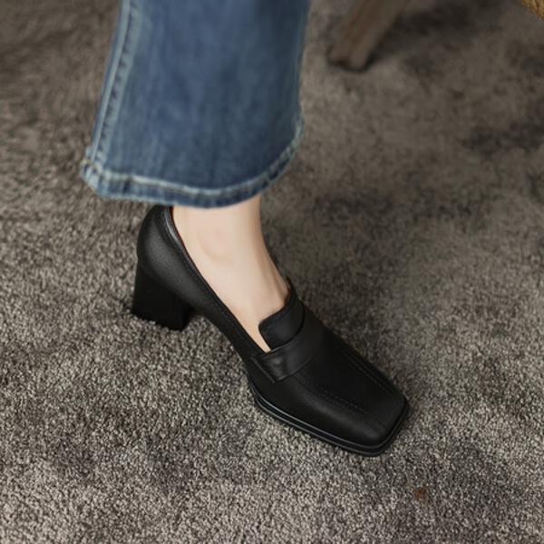 Handcrafted Genuine Leather Women's Shoes: Luxurious Elegance.(EdslG2327)