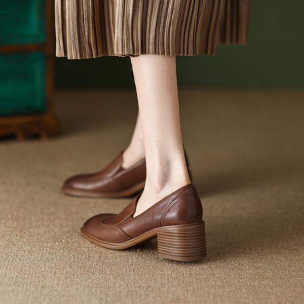 Exquisite Handmade Leather Women's Shoes for Ultimate Elegance(EdslG2362)