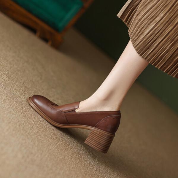 Exquisite Handmade Leather Women's Shoes for Ultimate Elegance(EdslG2362)