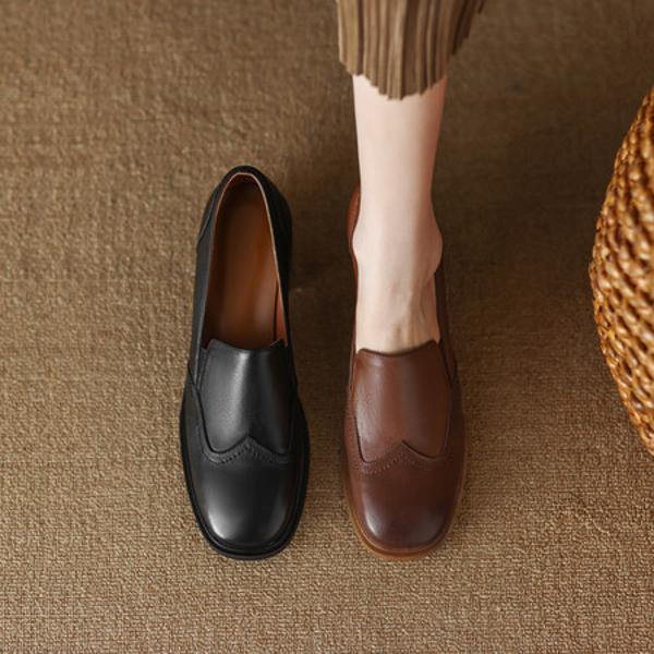 Exquisite Handmade Leather Women's Shoes for Ultimate Elegance(EdslG2362)