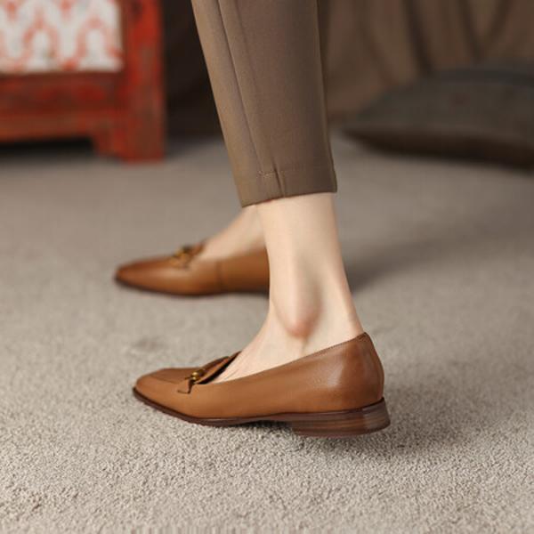 Handcrafted Leather Women’s Shoes: Luxurious Elegance in Every Stitch(EdslG2311)