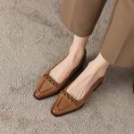 Handcrafted Luxury Leather Women's Shoes, Exquisite Quality(EdslG2310)