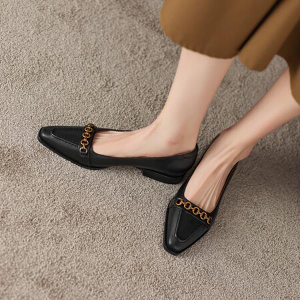 Handcrafted Luxury Leather Women's Shoes, Exquisite Quality(EdslG2310)