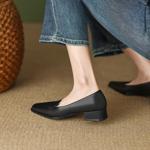 Exquisite Handcrafted Leather Women's Shoes: Luxury Elegance(EdslG2355)