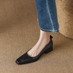 Elegant Handmade Genuine Leather Women’s Shoes - Luxurious Craftsmanship(EdslG2347)