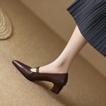 Handcrafted Luxe Leather Women’s Shoes, Elegance Redefined(EdslG2368)