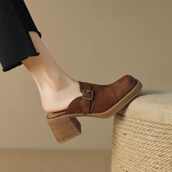 Elegance Redefined: Luxurious Handcrafted Leather Women's Shoes(EdslG2376)