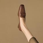 Crafted Elegance: Luxurious Handmade Leather Shoes for the Discerning Woman(EdslG2391)