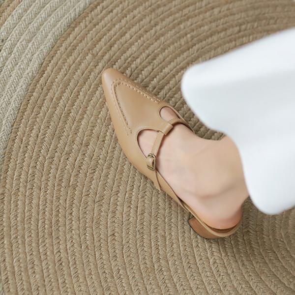 Exquisite Handmade Leather Women’s Shoes: Luxury Craftsmanship and Timeless Elegance(EdslG221-1)