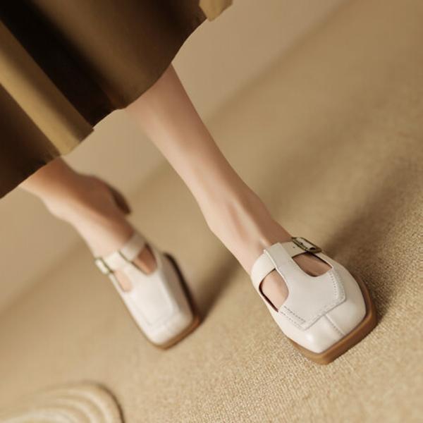 Handcrafted Luxury Leather Women’s Shoes - Elegance Redefined(EdslG2528)