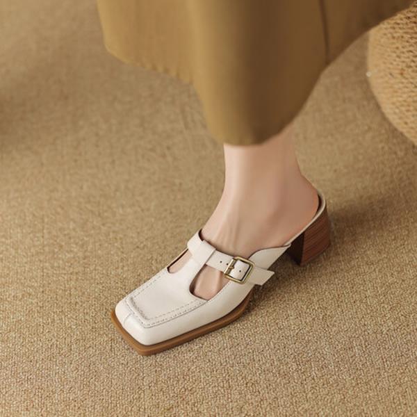 Handcrafted Luxury Leather Women’s Shoes - Elegance Redefined(EdslG2528)