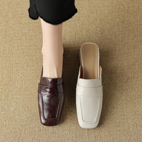 Exquisite Handcrafted Genuine Leather Women's Shoes: Elegant Luxury(EdslG2535)