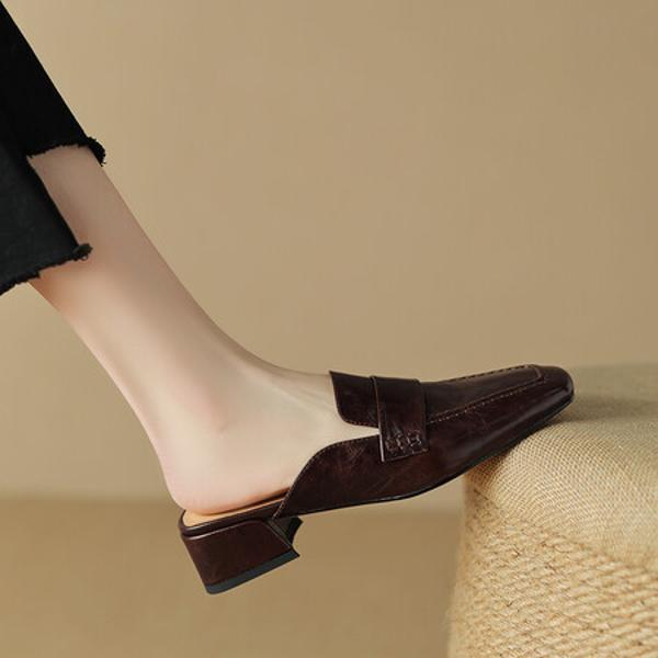 Exquisite Handcrafted Genuine Leather Women's Shoes: Elegant Luxury(EdslG2535)
