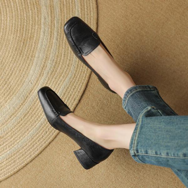 Handcrafted Luxury Leather Women's Shoes: Exquisite Craftsmanship for Timeless Elegance(EdslG2557)