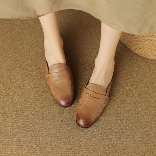 Luxury Handcrafted Genuine Leather Women's Shoes(EdslG2562)