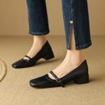 Exquisite Handcrafted Leather High-End Women’s Shoes(EdslG2561)