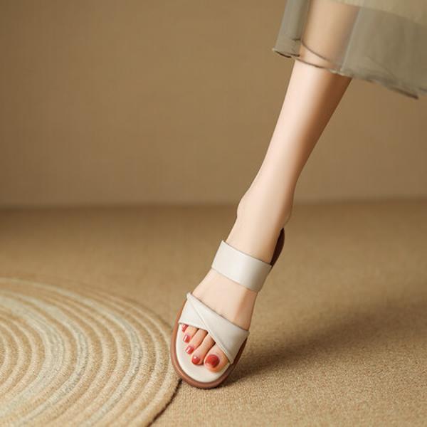 Handcrafted Luxury Leather Women’s Shoes - Timeless Elegance(EdslG2563)