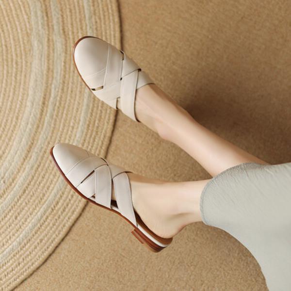 Exquisite Handmade Genuine Leather Women's Shoes: A Touch of Luxury and Elegance(EdslG2576)