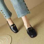 Elegant Handcrafted Leather Women's Shoes - Luxurious Quality(Edsl2588)