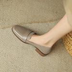 Elegant Handcrafted Leather Women's Shoes - Luxury Quality Craftsmanship(Edsl2593)