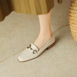 Luxury Handmade Leather Women’s Shoes: Elegance in Every Stitch(Edsl2594)