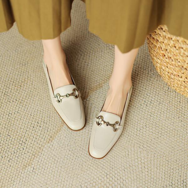 Luxury Handmade Leather Women’s Shoes: Elegance in Every Stitch(Edsl2594)