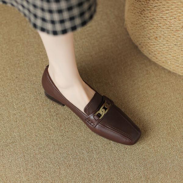 Handcrafted Leather Women's Shoes: Luxurious Elegance Meets Superior Craftsmanship(Edsl2580)