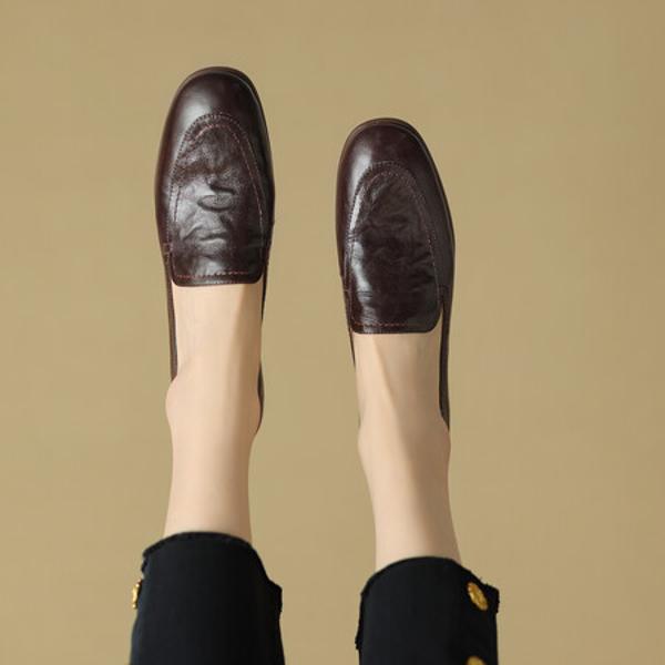 Elegant Handcrafted Leather Shoes: Luxury Quality Redefined(Edsl2578)
