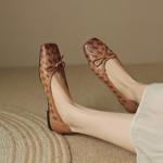 Luxury Handcrafted Genuine Leather Women's Shoes: Elegant Craftsmanship(Edsl2631)
