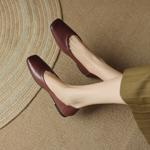 Exquisite Handcrafted Leather Women's Shoes: Luxury Meets Timeless Elegance(Edsl2630)