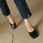 Exquisite Handcrafted Leather Women's Shoes: Luxury Meets Timeless Elegance(Edsl2630)