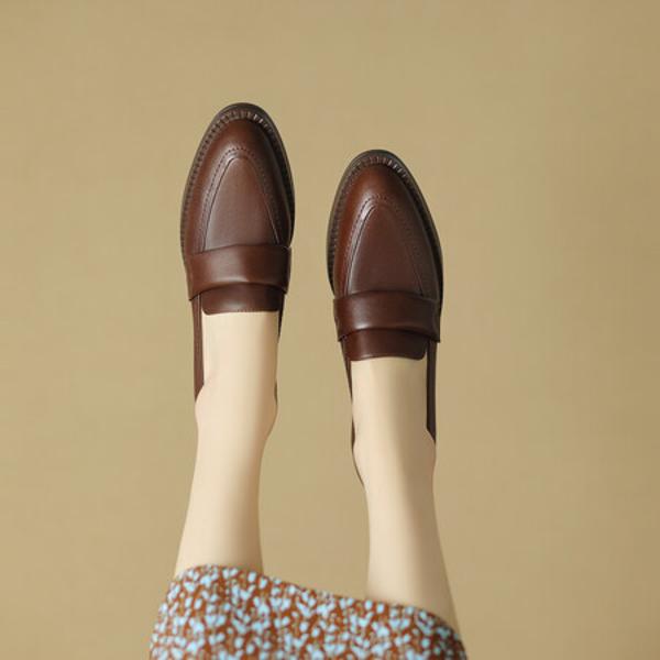 Exquisite Handmade Leather Women's Shoes: Luxury Meets Elegance(Edsl2585)