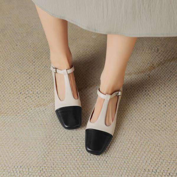 Handcrafted Luxury Leather Women’s Shoes: Elegance in Every Detail(Edsl2621)