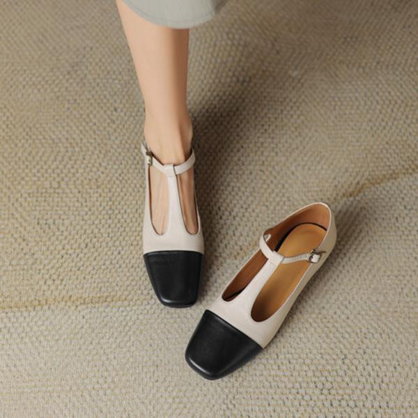 Handcrafted Luxury Leather Women’s Shoes: Elegance in Every Detail(Edsl2621)