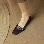 Exquisite Handcrafted Leather Women's Shoes: Luxurious Elegance Redefined(Edsl2625)