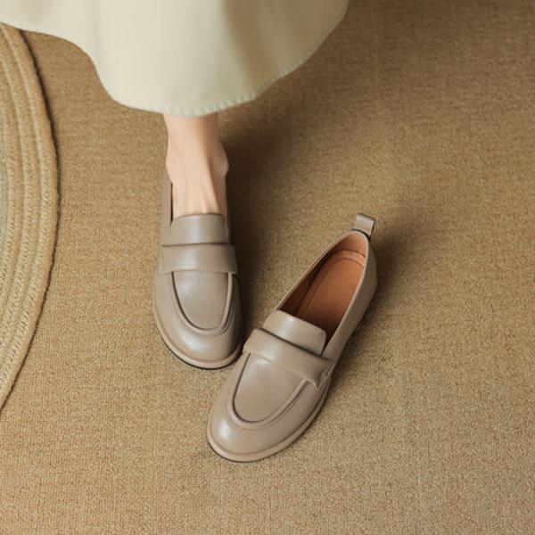 Exquisite Handcrafted Leather Women's Shoes: Luxury Comfort(Edsl2627)