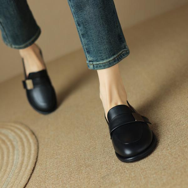 Handcrafted Luxury Leather Women's Shoes - Exquisite Quality(Edsl2629)